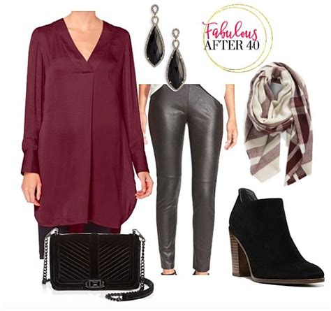 Can You Wear Leggings Over 40 50 Or Beyond Outfits With Leggings Leather Leggings Plus Size