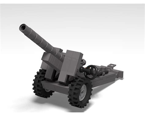 Lego Moc 152mm M1938 Howitzer By Gunsofbrickston Rebrickable Build