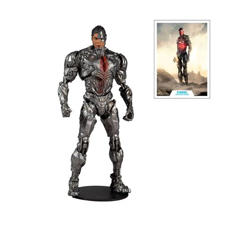 Dc Multiverse Cyborg Justice League Movie Action Figure 7