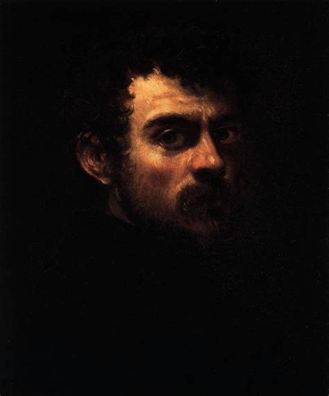 Self Portrait By Tintoretto Jacopo Comin 1518 1594 Italy Museum