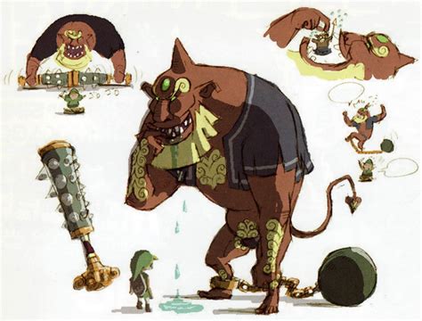 The Legend Of Zelda The Wind Waker Concept Art Deel 8 Character Design Character