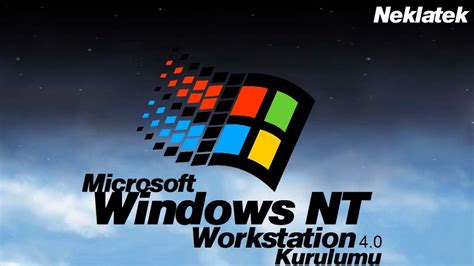Free from spyware, adware and viruses. Windows NT 4.0 Kurulumu - YouTube