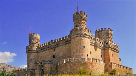Castillo De Los Mendoza En Manzanares El Real Hoy Madrid