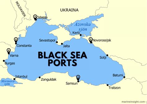 Major Black Sea Ports
