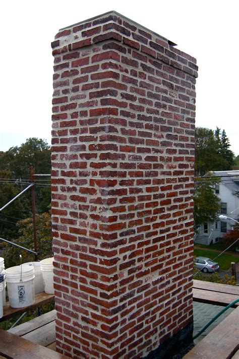 Historic Brick Chimney Restoration In Salem Ma