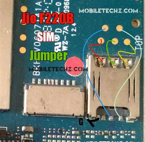 Jio F220b Insert Sim Ways Jumper Problem Solution Mobile Techz