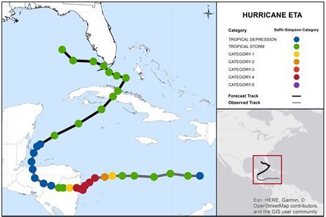 Eta Redevelopment Caribbean And Florida Threat Central America Impacts