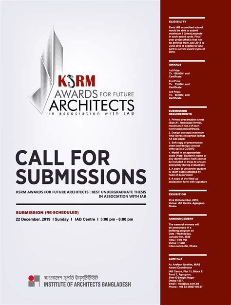 Ksrm Awards For Future Architects Kabir Steel Re Rolling Mills Ksrm