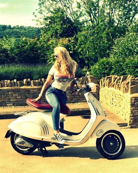 Modern Vespa Your New Daily Respectable Clothed Scooter Girls Lambretta Scooter Vespa