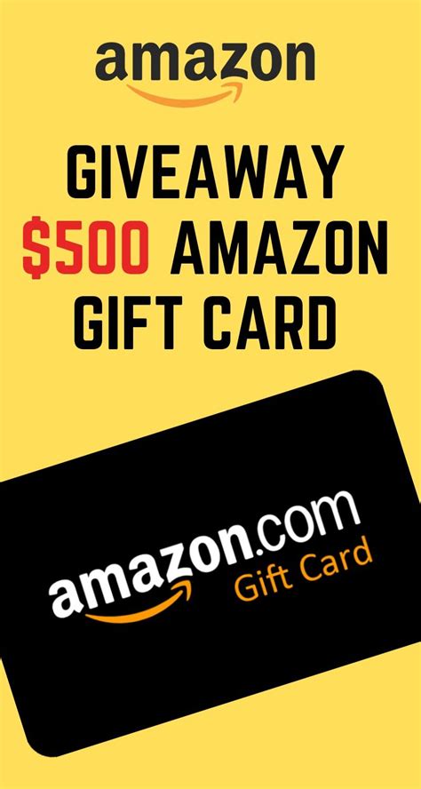 Amazon T Card Get A 500 Amazon T Card Completely Free Its