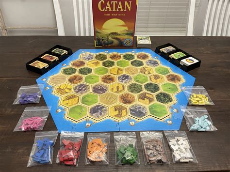 I Made A Custom 10 Player Catan Board Complete With New Colors Rcatan