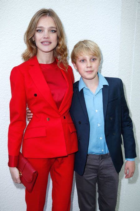 Natalia Vodianova And Her Son Lucas