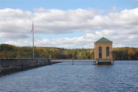 Historic Croton And Hardy Dams In Newaygo County