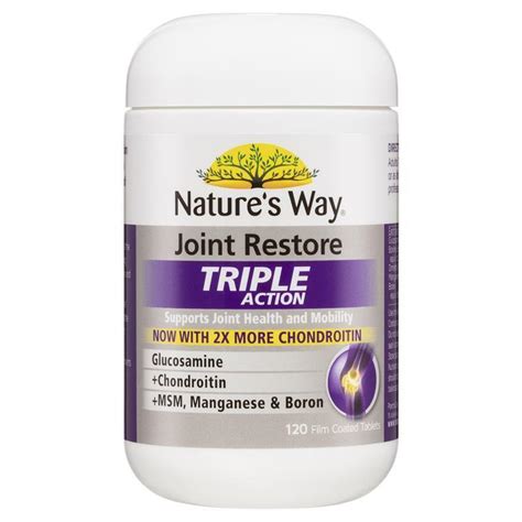 Buy Natures Way Joint Restore Triple Action 120 Tablets Online At