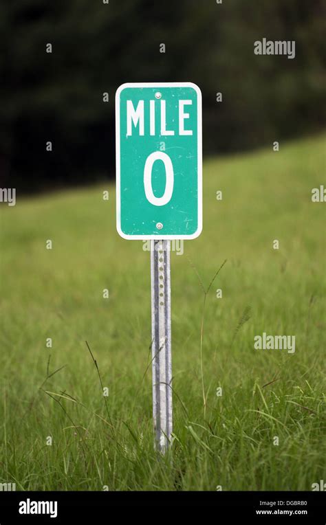 Mile Marker 0 Hi Res Stock Photography And Images Alamy
