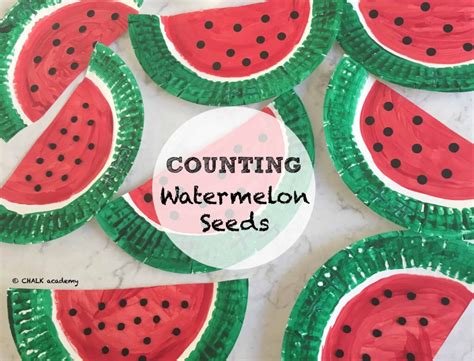 Counting Watermelon Seeds Chalk Academy