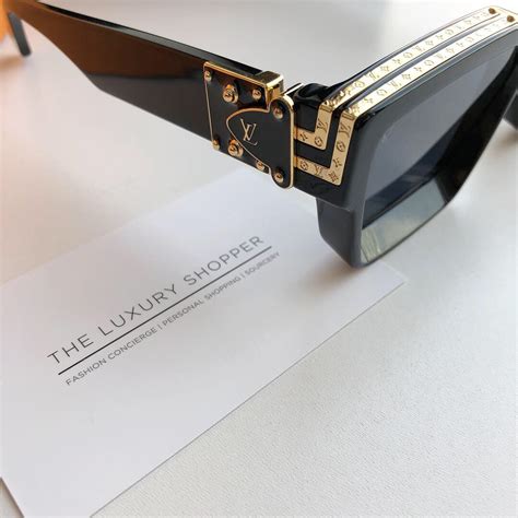 louis vuitton 1 1 millionaires acetate black sunglasses the luxury shopper