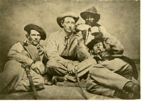 Photograph Of Members Of The 57th Georgia Regiment Officers Of Company