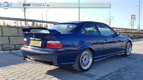 328i Clubsport In Avusblau 3er Bmw E36 Coupe Tuning Fotos