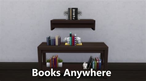 Clutter Anywhere Part Two Books The Sims 4 Catalog