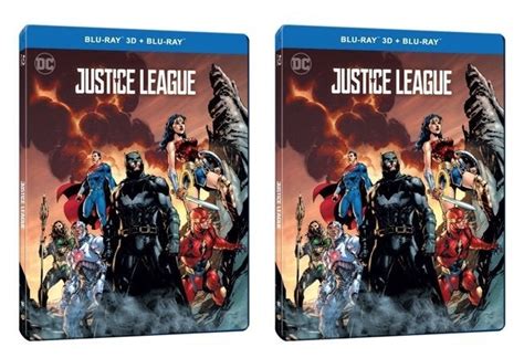 ‘justice League Gets Its Jim Lee Illustrated Blu Ray Steelbook Cover