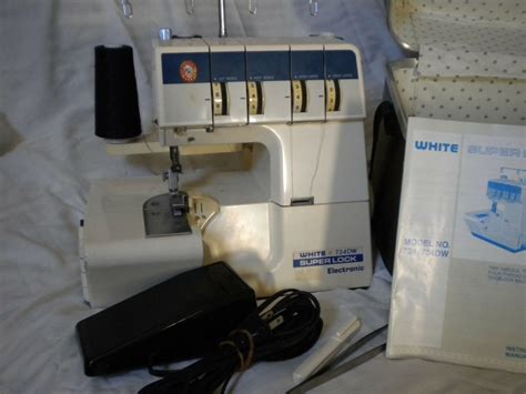 White Brand 734d Serger Used Sewing Machine Ebay