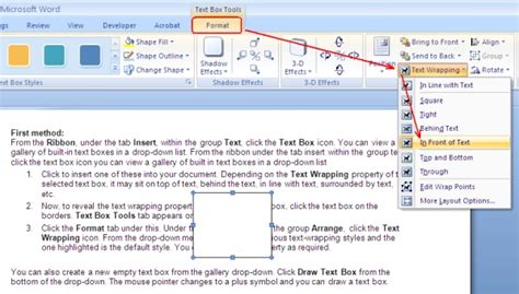 Fix Text Boxes To One Line Ms Word Know How