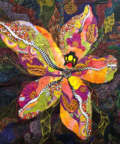 Flower Quilts Art Quilts Quilts