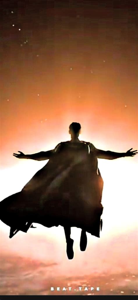 Superman Handsome Powerful Shadow Sunset Henry Cavill War Air