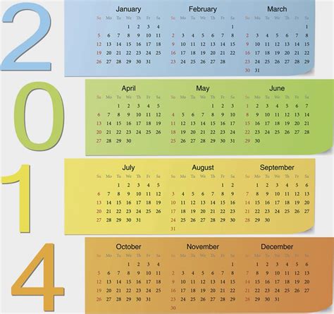 Calendario 2014 Para Imprimir Calendars Kalendar Calendario