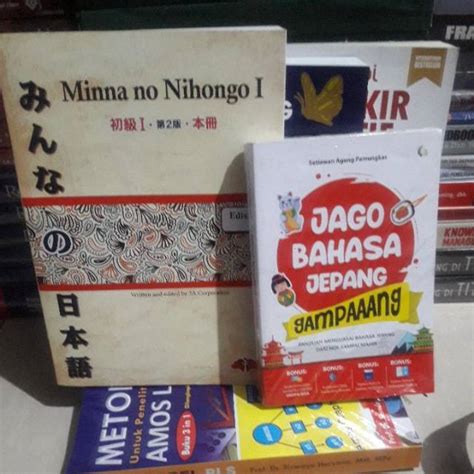 Jual Minna No Nihongo 1 Dan Jago Bahasa Jepang Shopee Indonesia