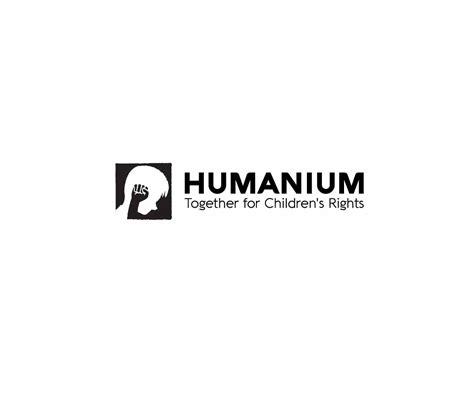 Bold Modern Non Profit Logo Design For Humanium Together For