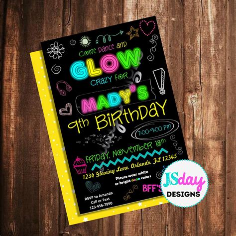 Pin On Glow In The Dark Party Ideas