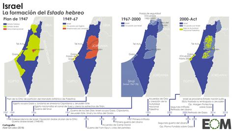 Aksi protes warga palestina terhadap israel di jalur gaza, 11 mei 2021. Siete décadas de conflicto israelí-palestino - Mapas de El ...