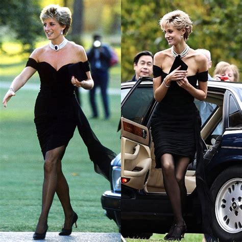 ‘the Crown Recreates Princess Dianas Iconic ‘revenge Dress Dbtv Live