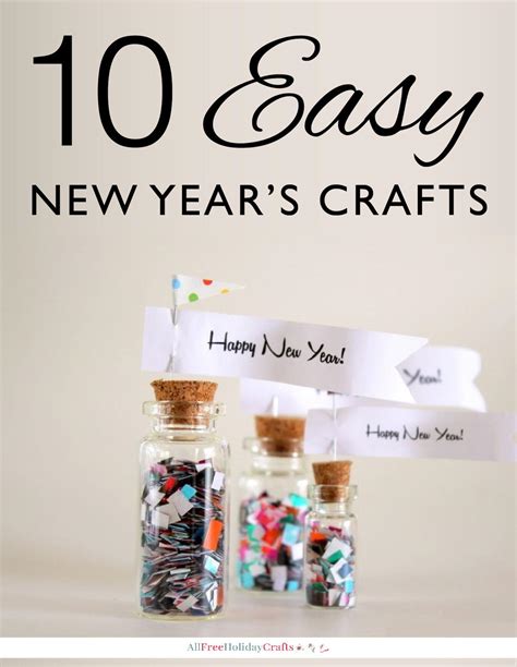 10 Easy New Years Crafts