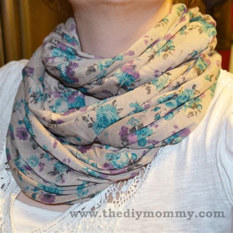 Sew A 15 Minute Infinity Scarf