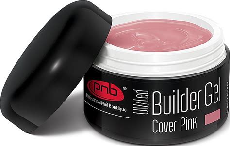 Pnb Uv Led Builder Gel Cover Pink Camouflage Modelliergel