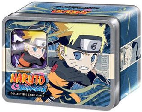 Naruto Shippuden Card Game Ultimate Battle Naruto Collector Tin Chibi