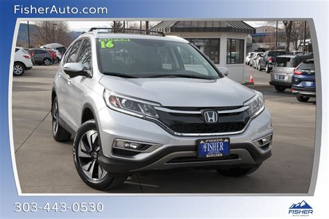 2016 Honda Cr V Awd 5dr Touring Awd Sport Utility H8200 Fisher Honda