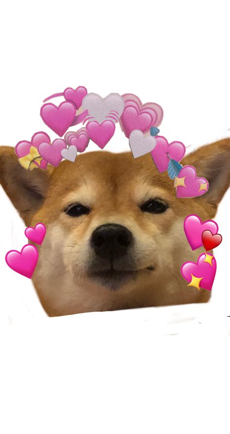 Dog Hearts Love Emojihearts Emoji Sticker By Tludot