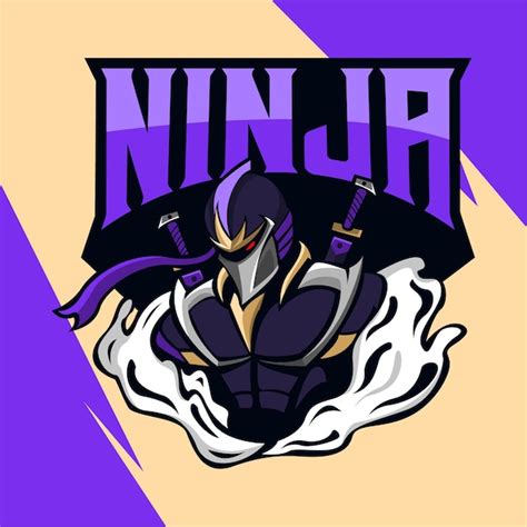 Premium Vector Ninja Esport Mascot Logo Vector