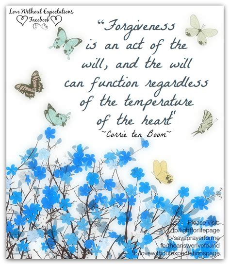 Forgiveness Is An Act Of The Will And The Will Can Function Regardless