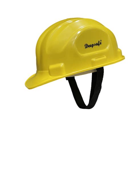 Deep Pvc Industrial Safety Helmet For Head Protection Size Large At