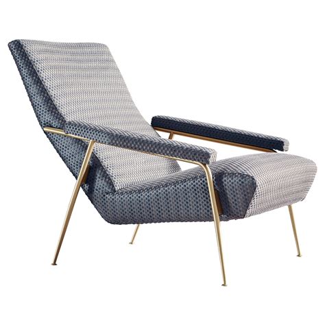 Customizable Armchair In Velvet And Steel Molteniandc By Gio Ponti D