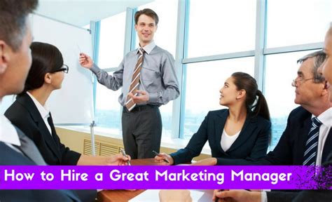 How To Hire A Great Marketing Manager Excellent Guide Wisestep