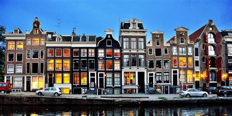 Houses Along The Canal Amsterdam [building] R Architecture