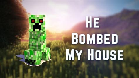 The Creeper Blew Up My House 😢 Minecraft 7 Youtube