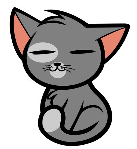 Cartoon Cute Drawing Easy Kitten Cat Kitten Cute Draw Easy Super