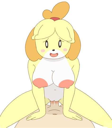 Rule 34 Animal Crossing Animated Anthro Areola Blush Breasts Canine